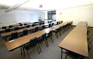 Empty classroom