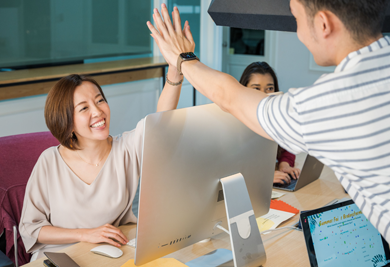 career connections of business collaboration