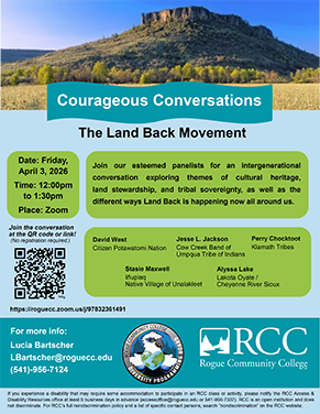 Land Back Movement Flyer • April 3, 2026